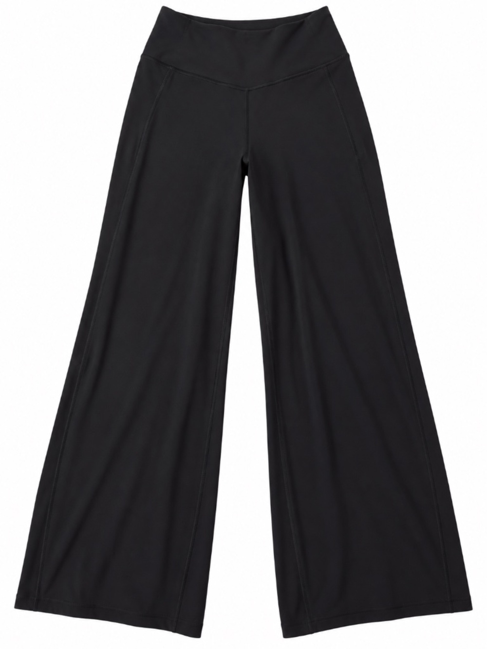 Lululemon Black High Rise Wide Leg Pants